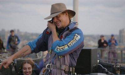 Diplo en el puente de Sidney, el Harbour Bridge